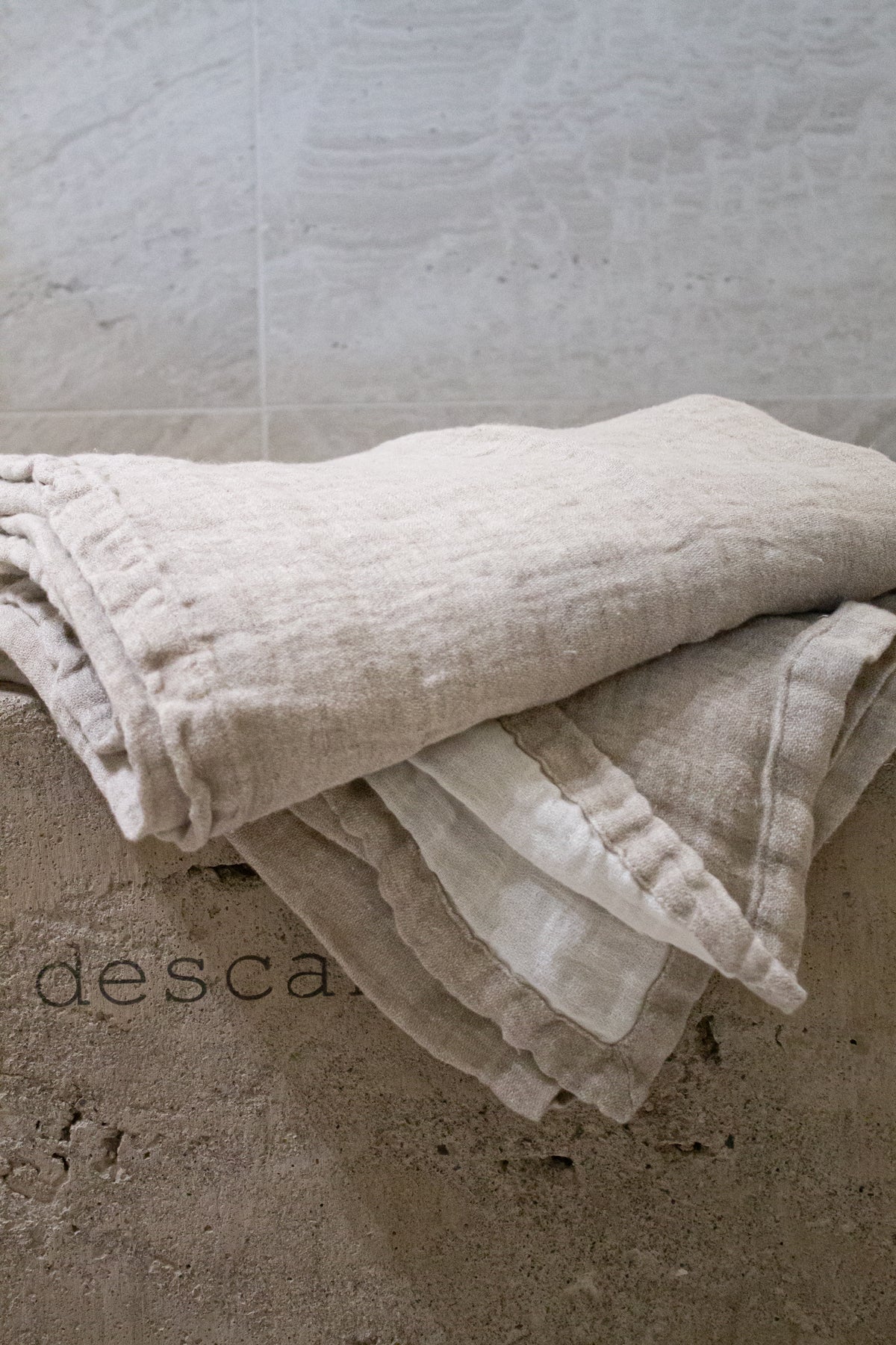 Chal Lino Jacquard Algarve Liso