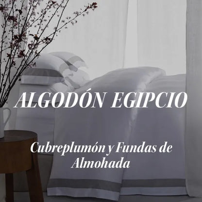 Juego Cubreplumón Elisa Algodón Egipcio 500H
