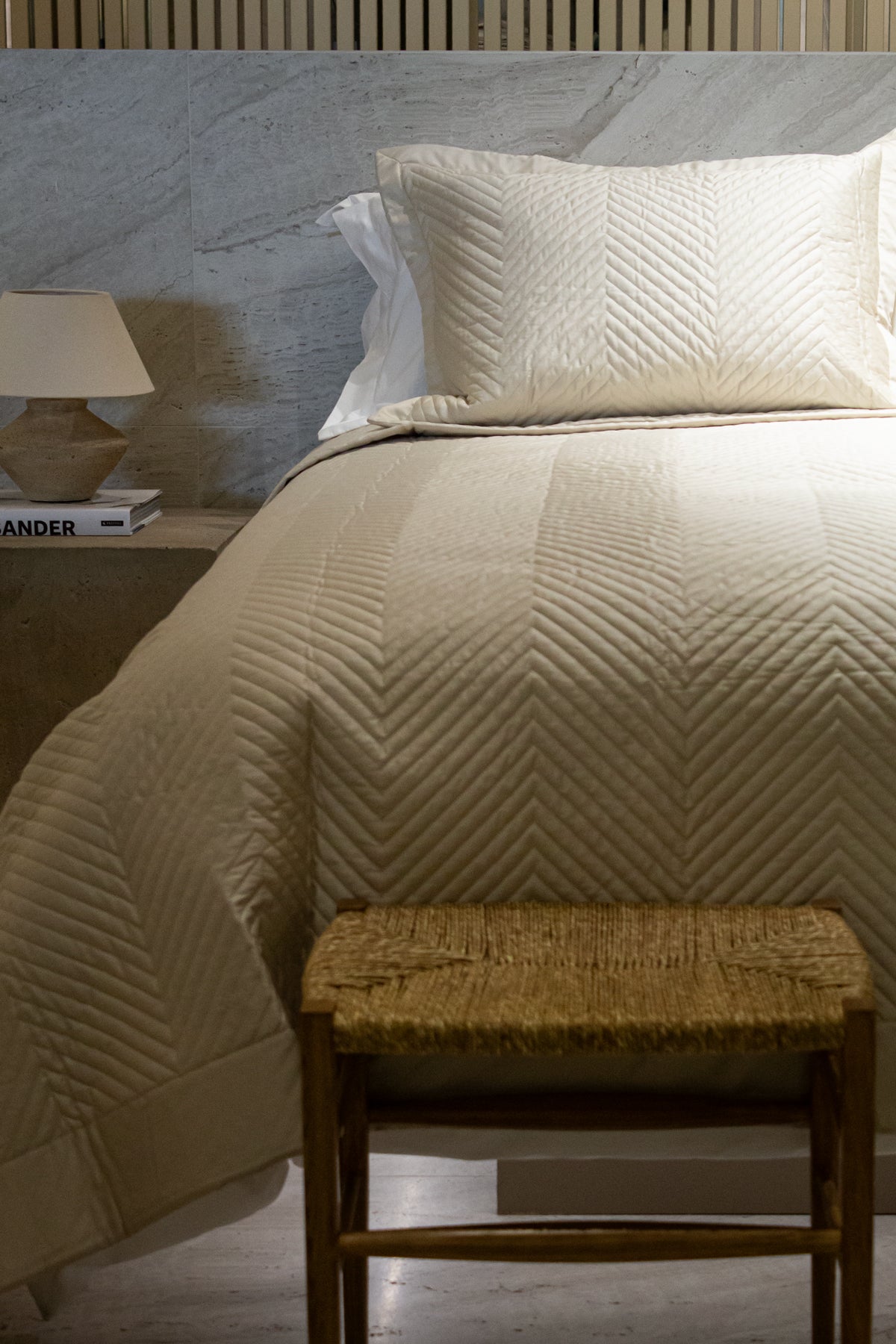 Funda de almohada Cascais Latte