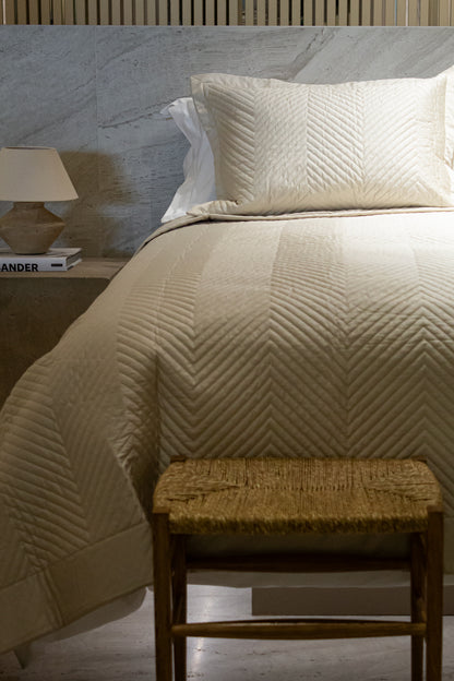 Funda de almohada Cascais Latte