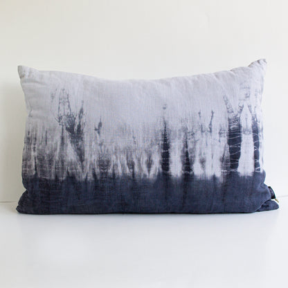 Set 2 Cojines Lino Amanecer en el Bosque Shibori by Paula Délano