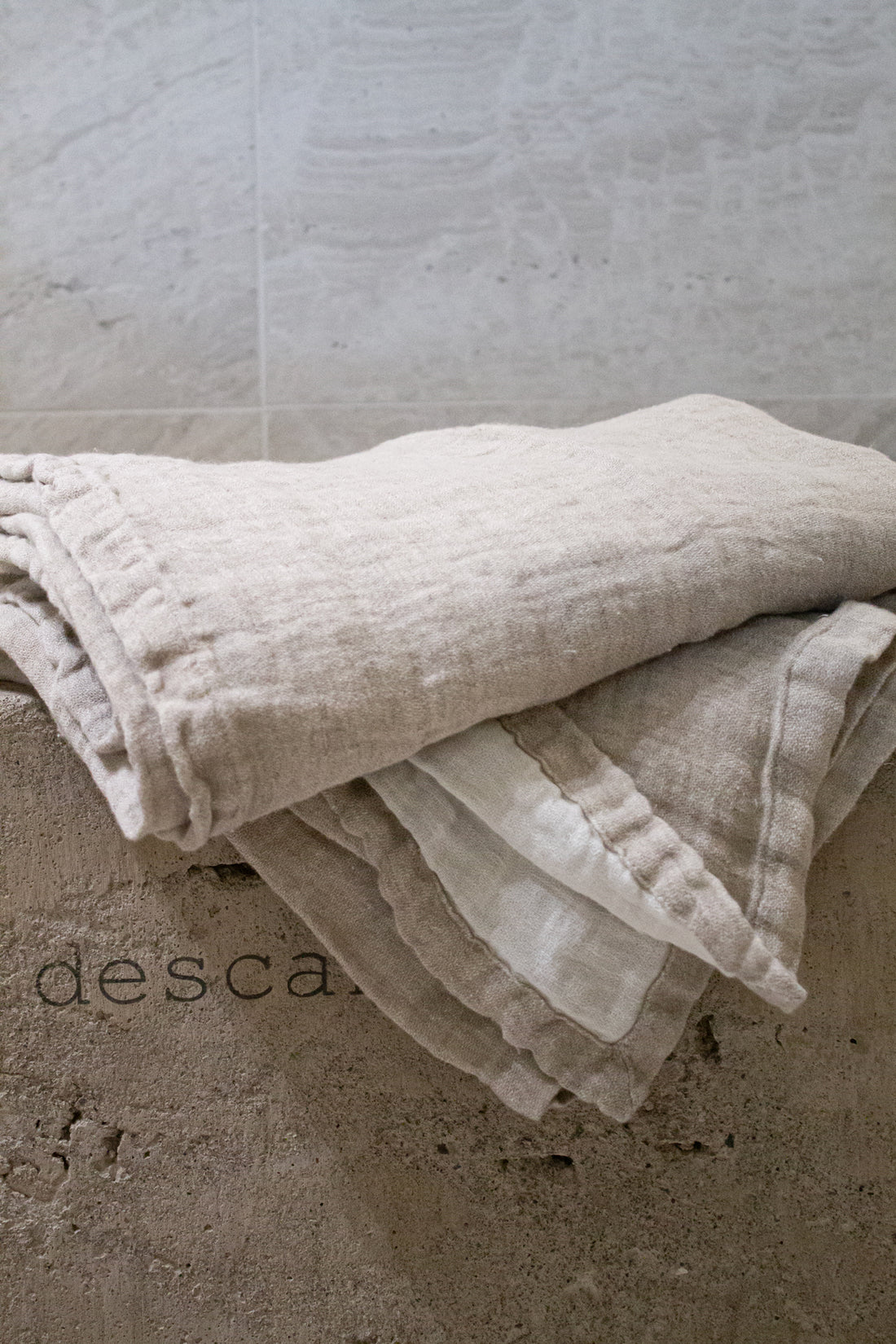 Chal Lino Jacquard Algarve Liso