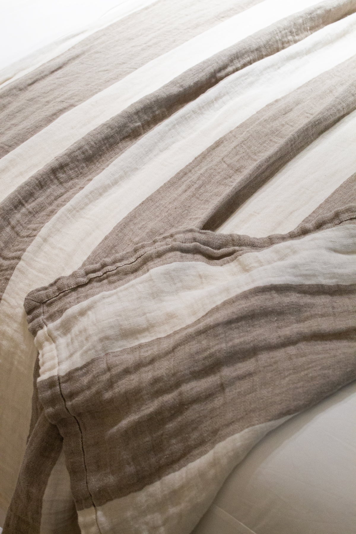 Chal Lino Jacquard Algarve Franjas