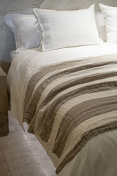 Chal Lino Jacquard Algarve Franjas